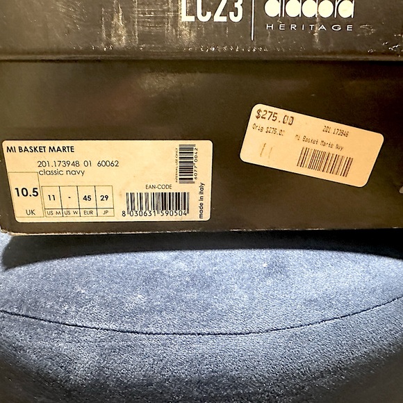 ‼️SOLD‼️Diadora Heritage MI Basket Marte Men’s US 11 - Picture 4 of 10